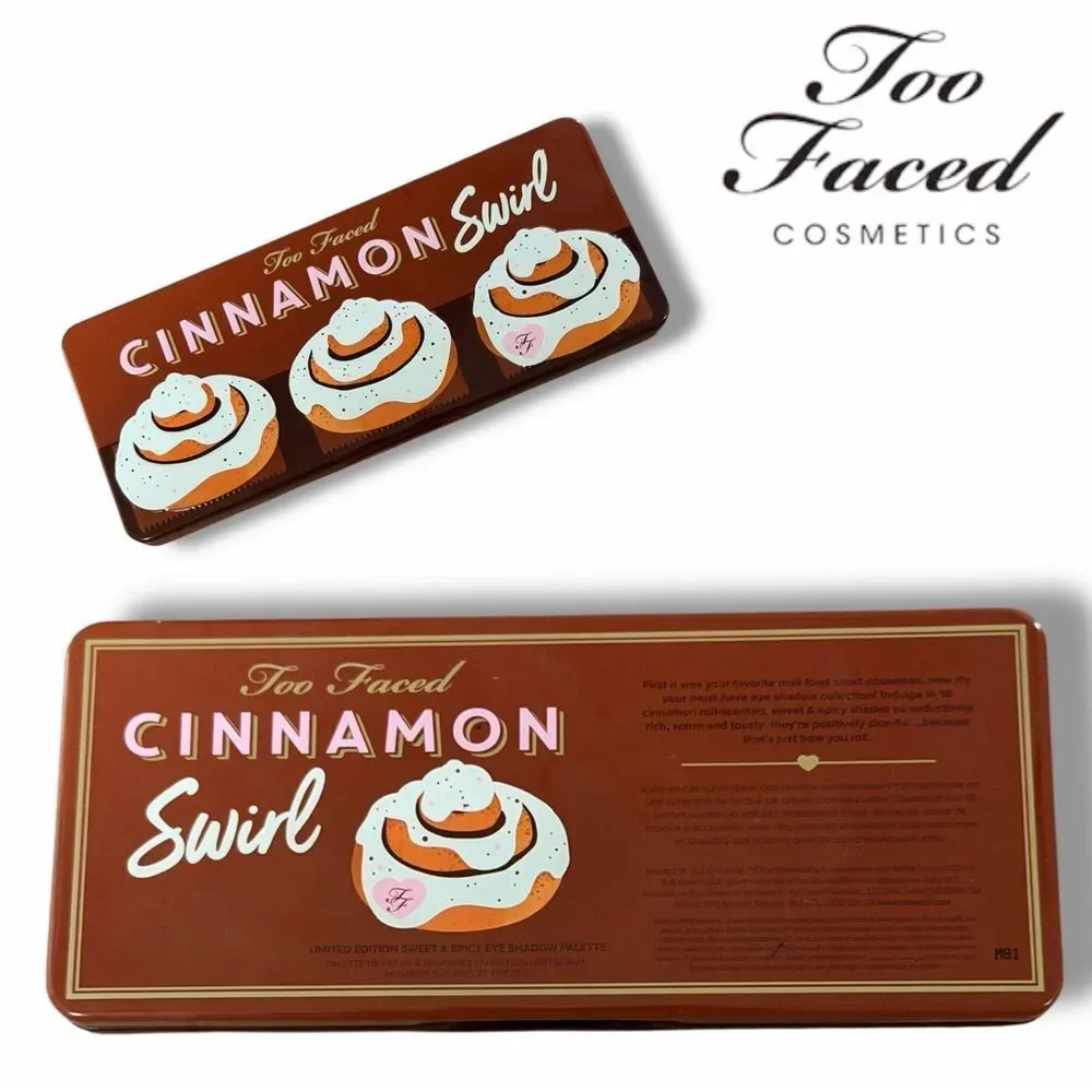 Too Faced Three Eyeshadow Collection - Peach, Gingerbread, Cinnamon
